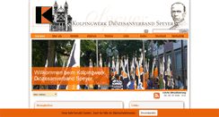 Desktop Screenshot of kolping-dv-speyer.de